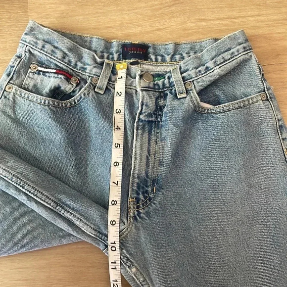 Vintage 90s Tommy Hilfiger Tommy Jeans size 5/30 - Picture 8 of 10